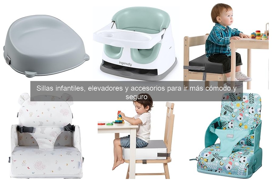 Accesorios imprescindibles para sillas infantiles