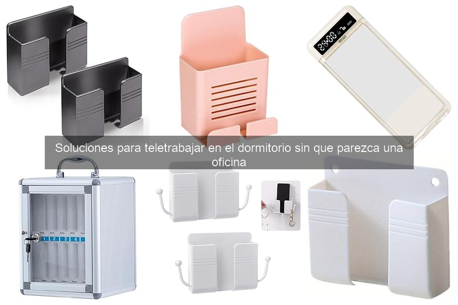 Accesorios imprescindibles para teletrabajar en el dormitorio