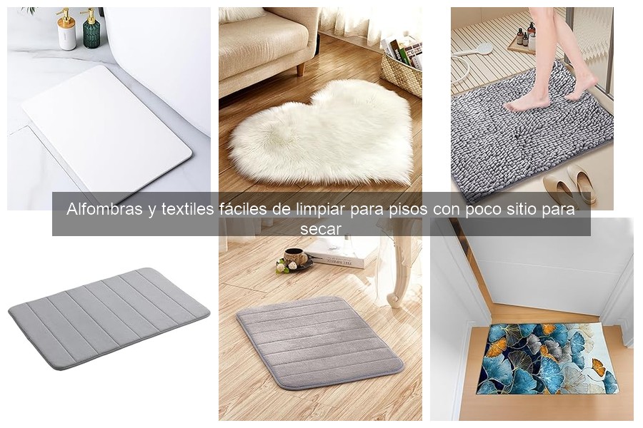 Alternativas a Alfombras Tradicionales para Espacios Pequeños