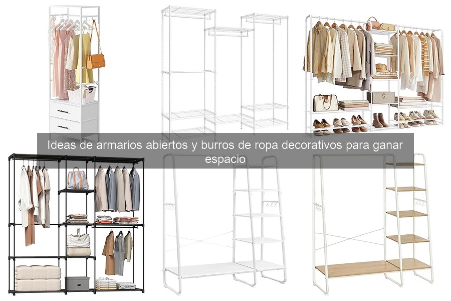 Alternativas a Armarios Abiertos y Burros Decorativos