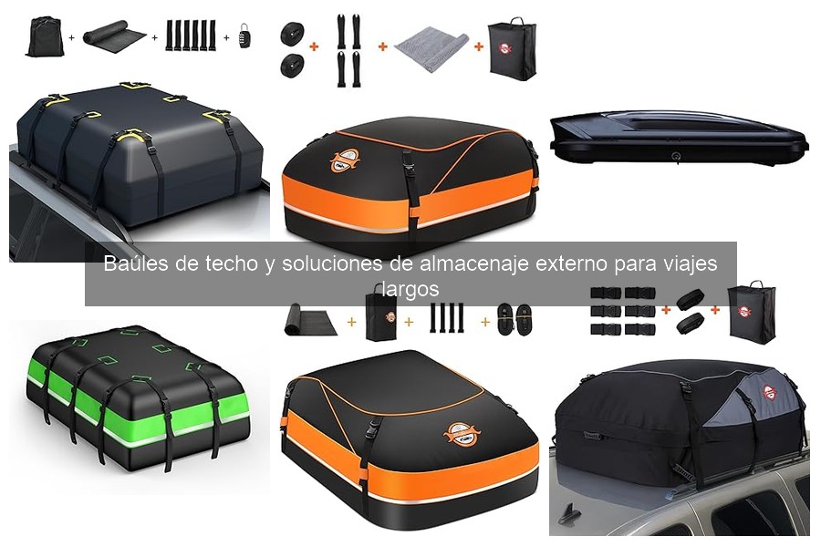 Alternativas a baúles de techo para viajes largos