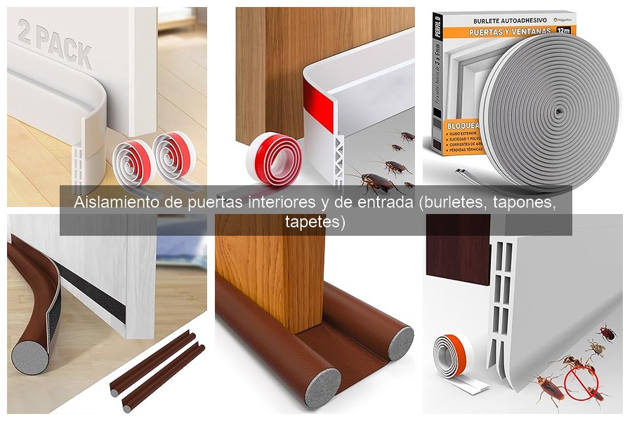 Alternativas a Burletes para Aislamiento de Puertas