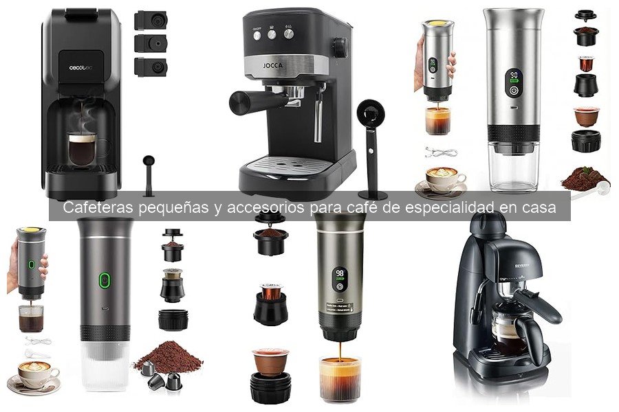 Alternativas a cafeteras pequeñas para café de especialidad