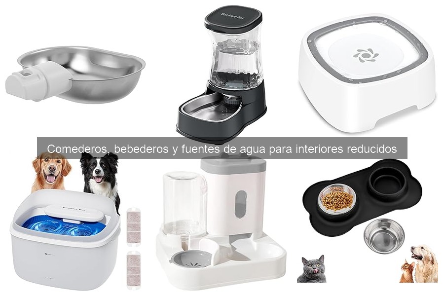 Alternativas a comederos tradicionales para espacios pequeños