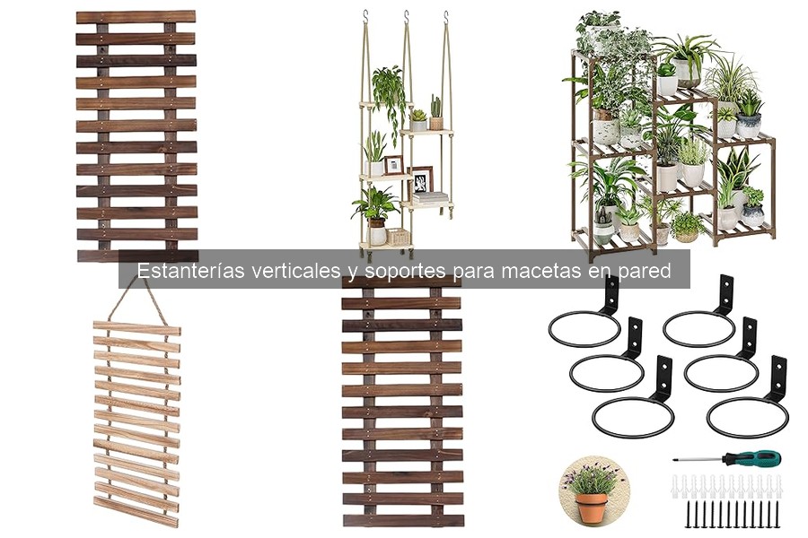Alternativas a estanterías verticales para plantas en espacios pequeños