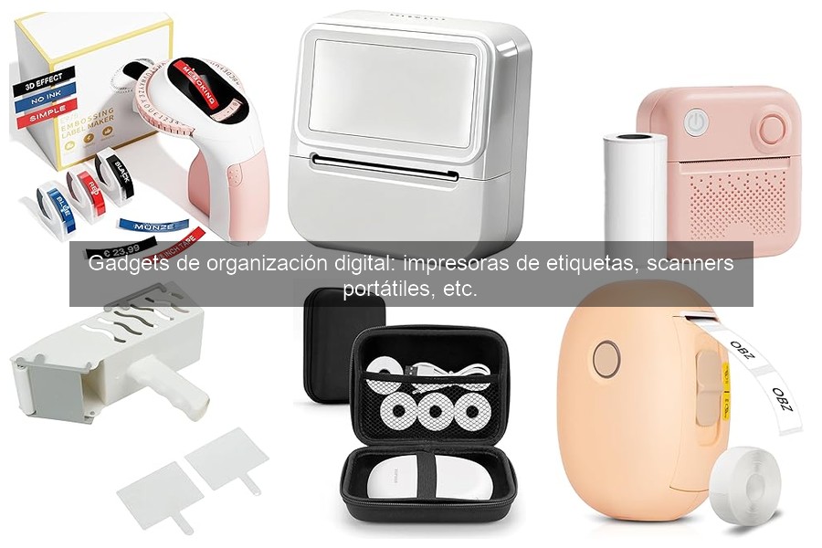Alternativas a Impresoras de Etiquetas para Organización Digital