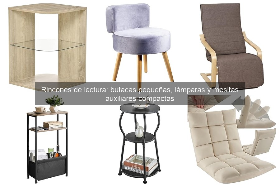 Alternativas a lámparas de pie para rincones de lectura