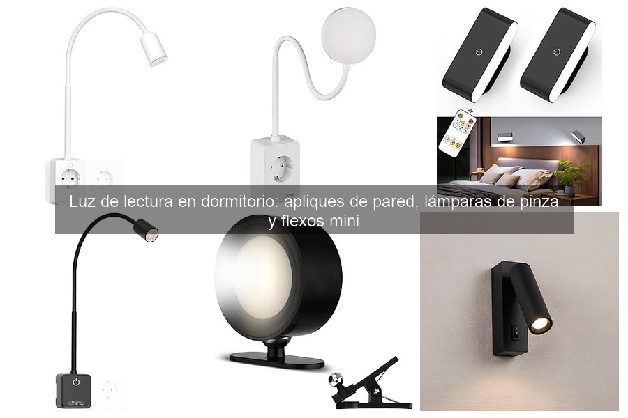 Alternativas a las luces de lectura convencionales