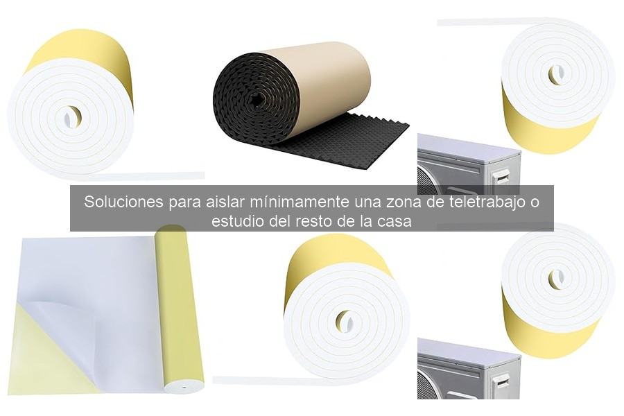 Alternativas a los paneles acústicos para teletrabajo