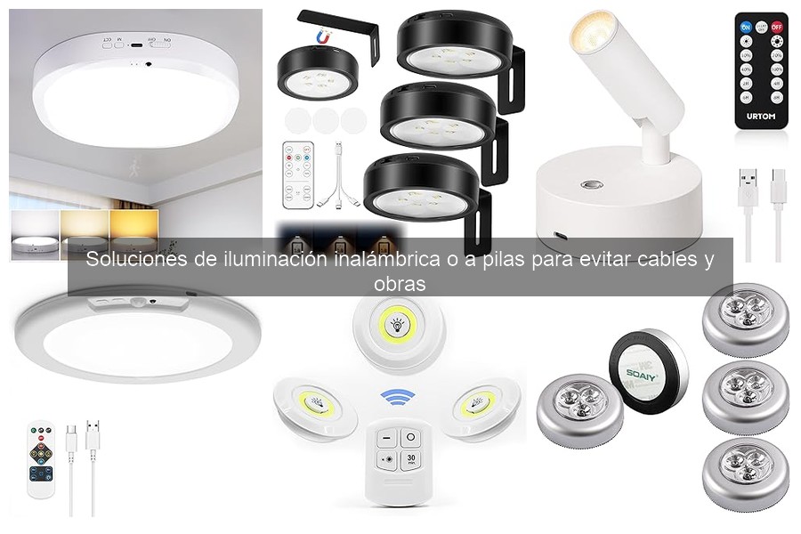 Alternativas a luces inalámbricas para decorar tu hogar