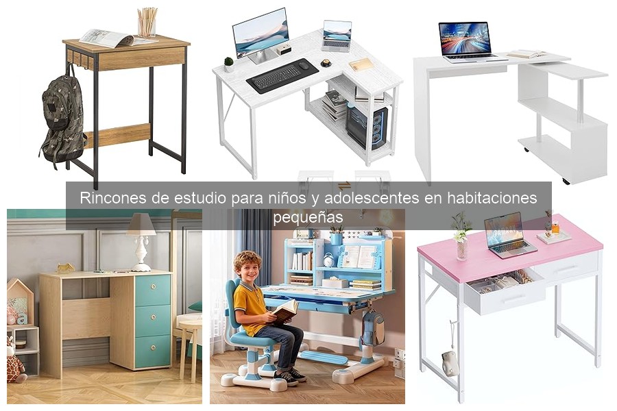 Alternativas a mesas de estudio para espacios pequeños