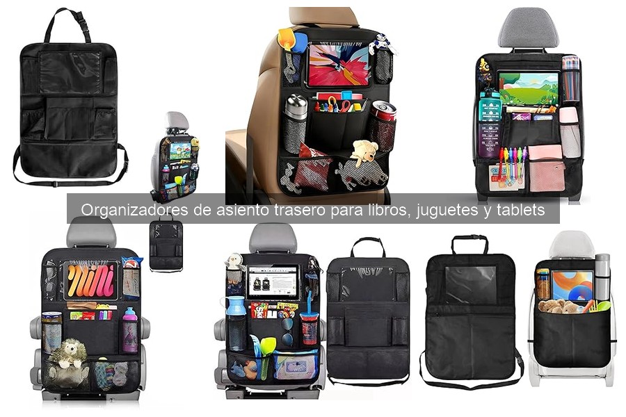 Alternativas a organizadores de asiento trasero para coches
