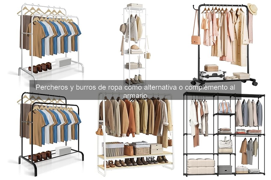 Alternativas a Percheros y Burros de Ropa para Tu Hogar