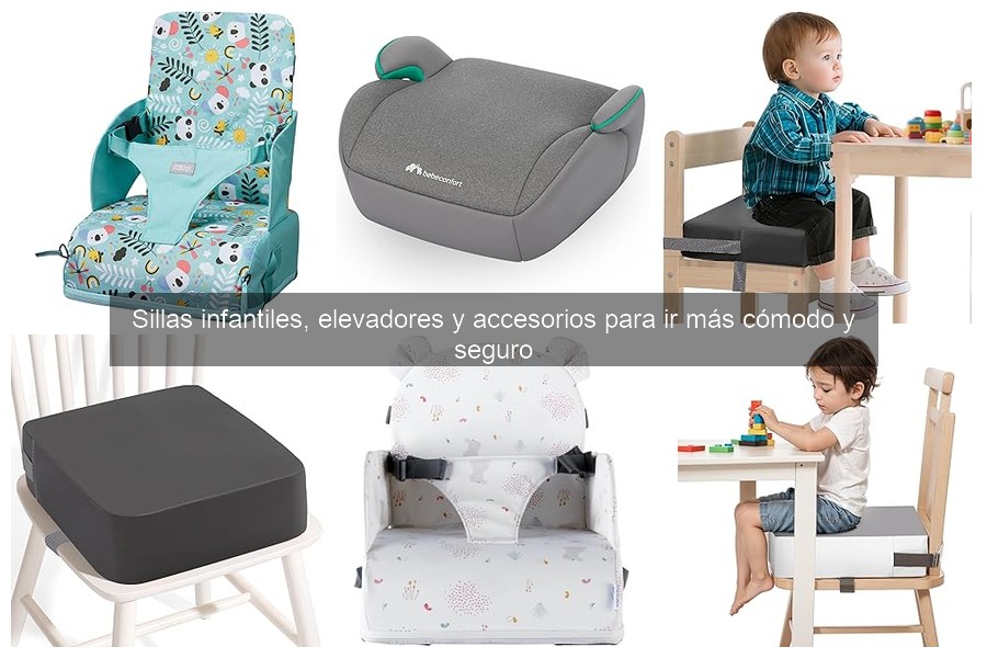 Alternativas a sillas infantiles: opciones seguras y cómodas