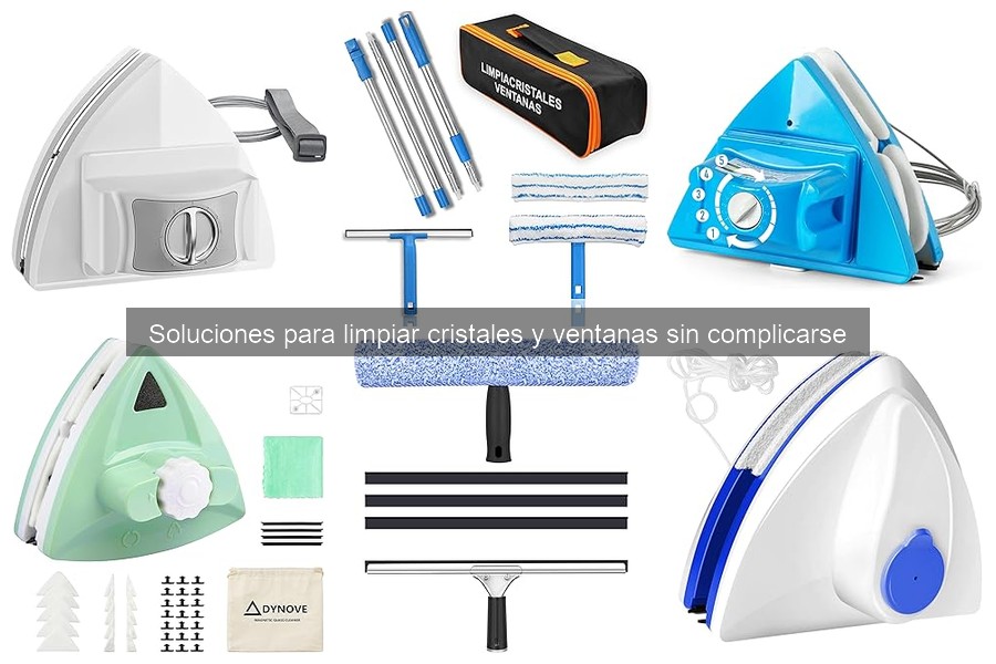 Alternativas al limpiacristales convencional para limpiar sin complicaciones