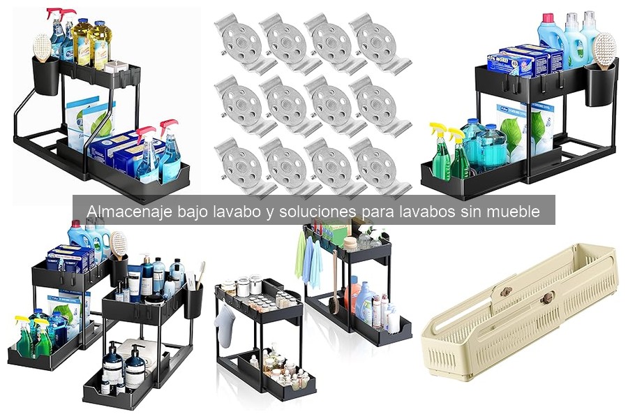 Alternativas al mueble de lavabo para mejorar el almacenaje