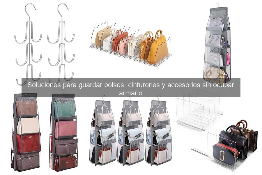 Alternativas creativas a los organizadores de bolsos