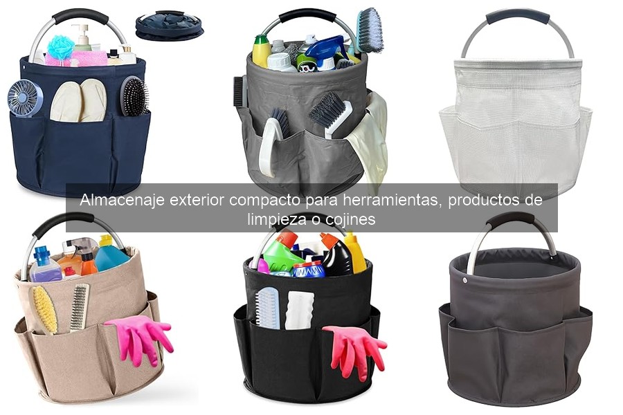 Alternativas creativas al almacenaje exterior compacto