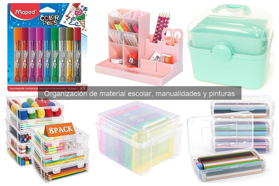 Alternativas Creativas para Organizar Pinturas y Materiales de Arte