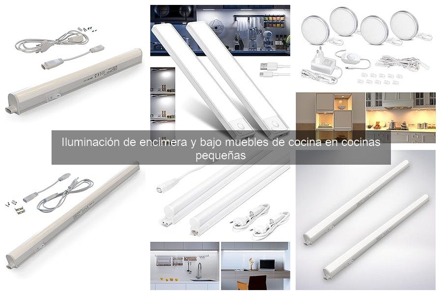 Alternativas de Iluminación de Encimera para Cocinas Pequeñas