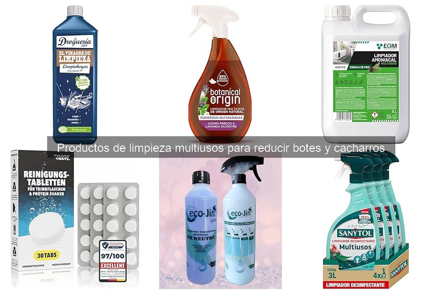 Alternativas ecológicas a los limpiadores multiusos