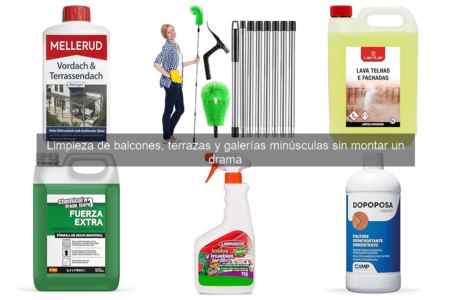 Alternativas Ecológicas para Limpiar Terrazas sin Drama