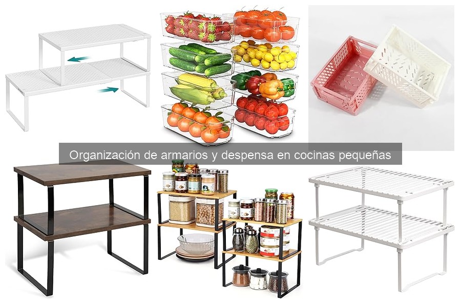 Alternativas Innovadoras para Organizar Cocinas Pequeñas