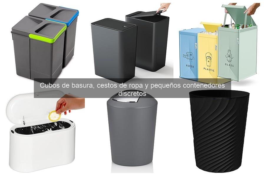 Alternativas sostenibles a cubos de basura convencionales