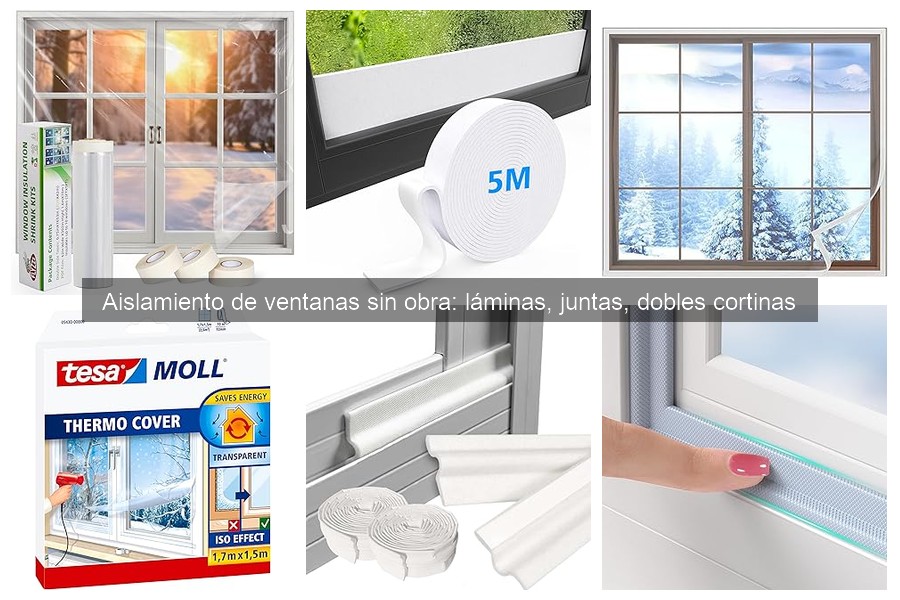 Beneficios de las dobles cortinas para aislamiento en casa