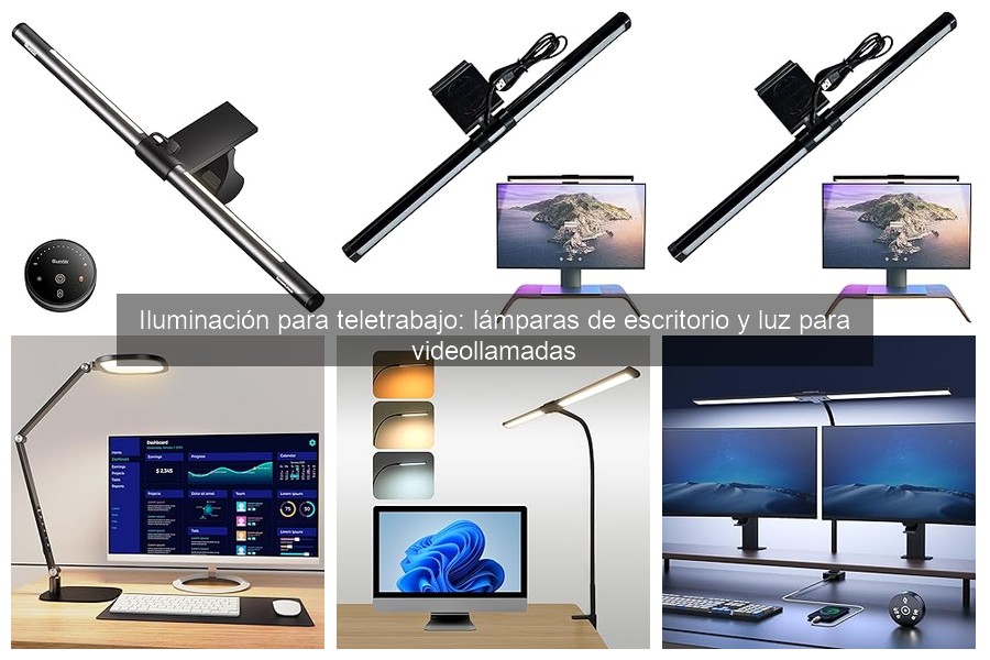 Beneficios de las lámparas regulables para teletrabajadores