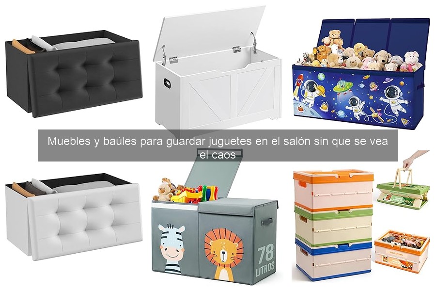 Beneficios de los muebles de almacenamiento para juguetes en el salón