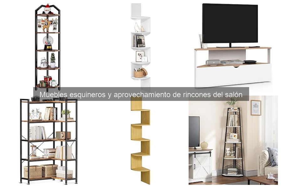 Beneficios de muebles esquineros en el salón