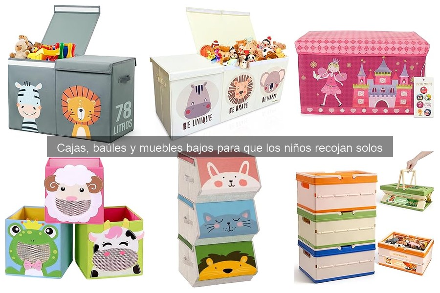 Beneficios de usar baúles en la habitación infantil