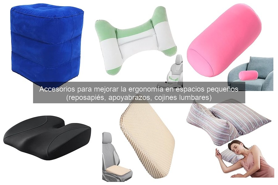 Beneficios de usar reposapiés en espacios reducidos