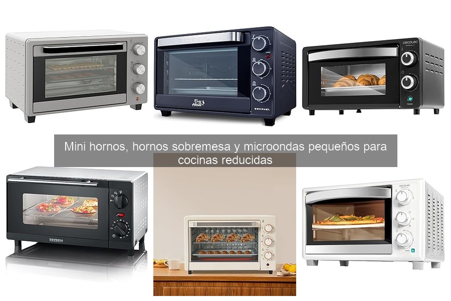 Beneficios del horno sobremesa en cocinas pequeñas