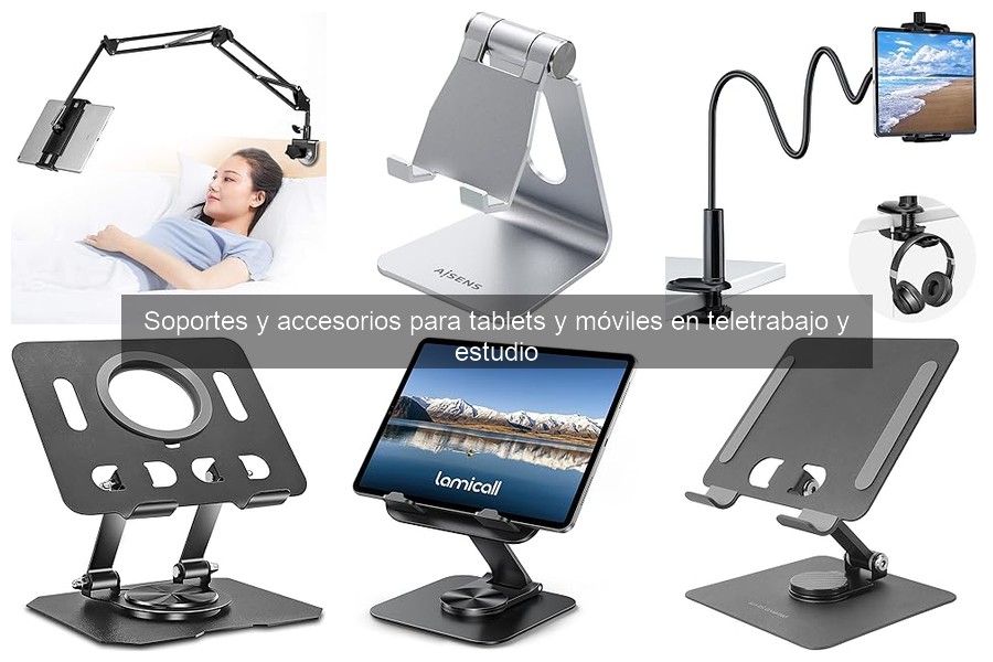 Beneficios del soporte ajustable para tablet en el trabajo