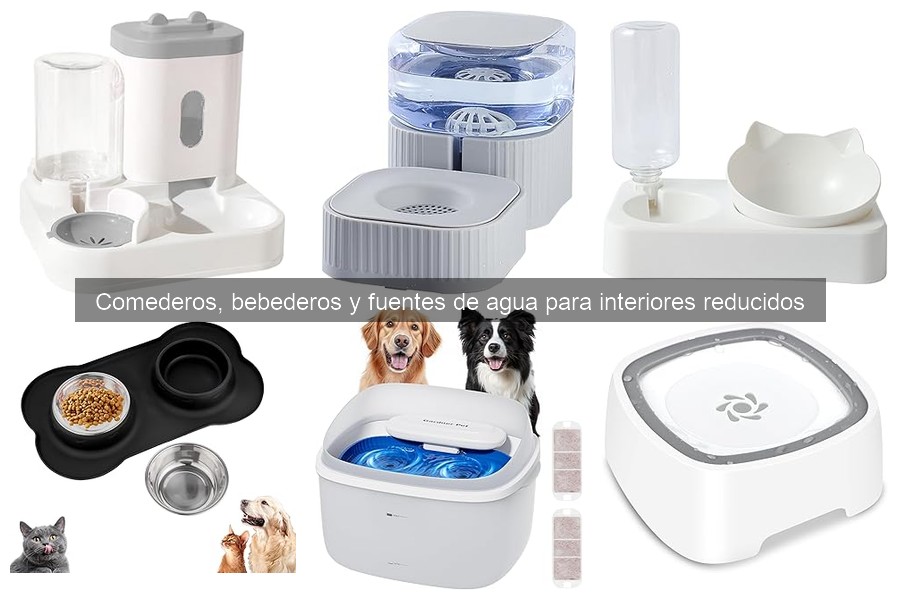 Características clave de fuentes de agua para espacios pequeños