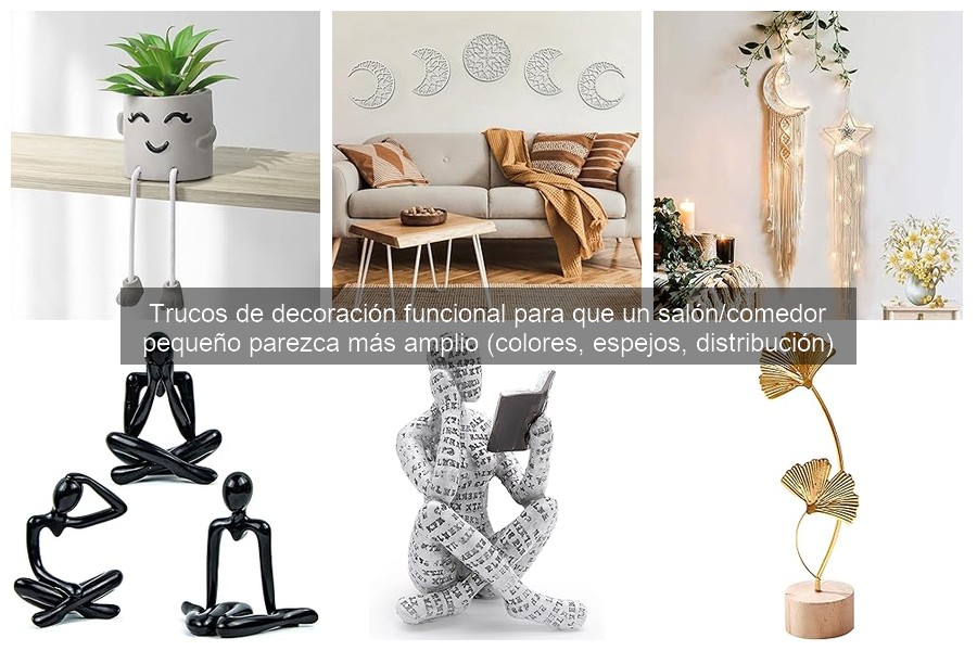 Colores que hacen ver más amplio un salón pequeño