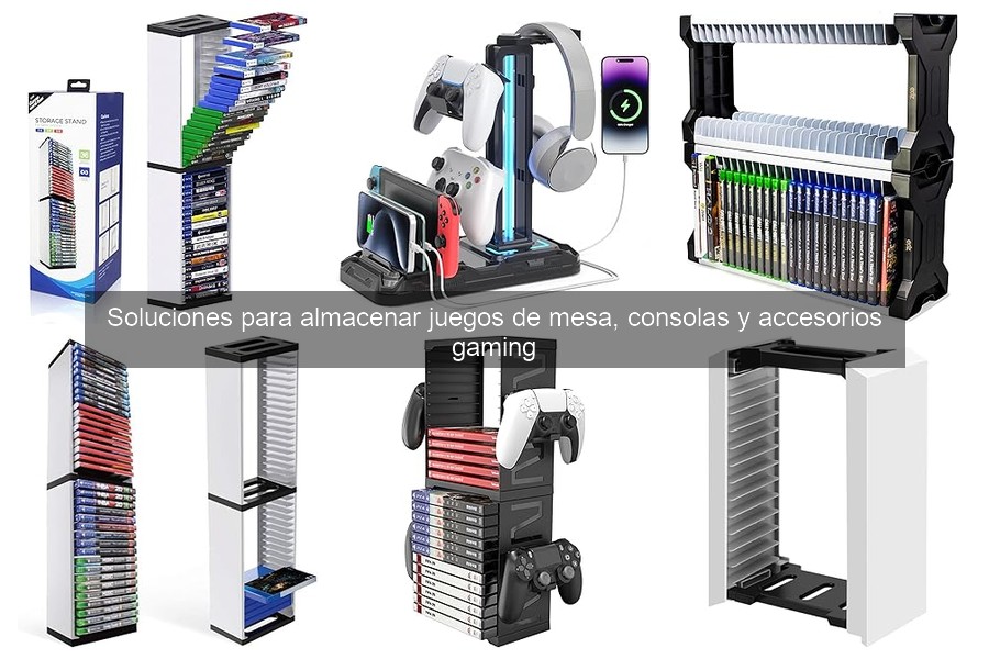Cómo almacenar consolas de videojuegos de manera eficiente