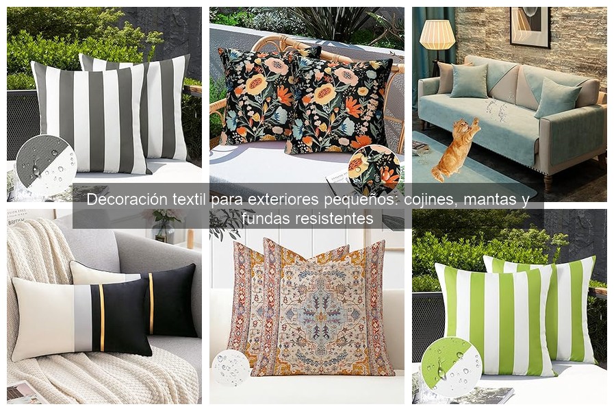 Cómo Combinar Colores y Patrones en Textil para Exteriores