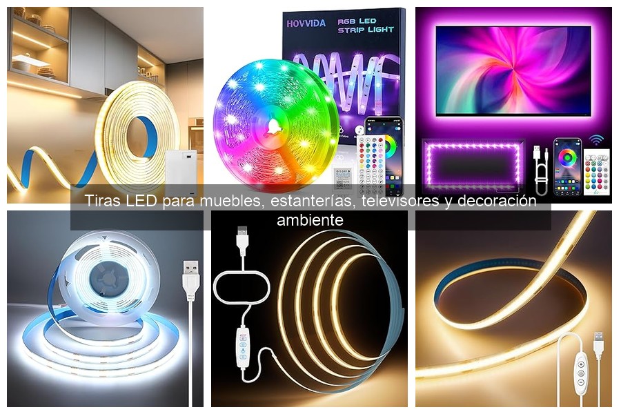 Cómo cuidar tiras LED y prolongar su vida útil