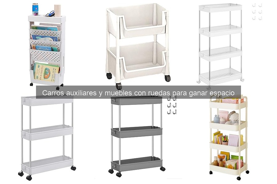 Cómo elegir el carrito auxiliar ideal para tu cocina