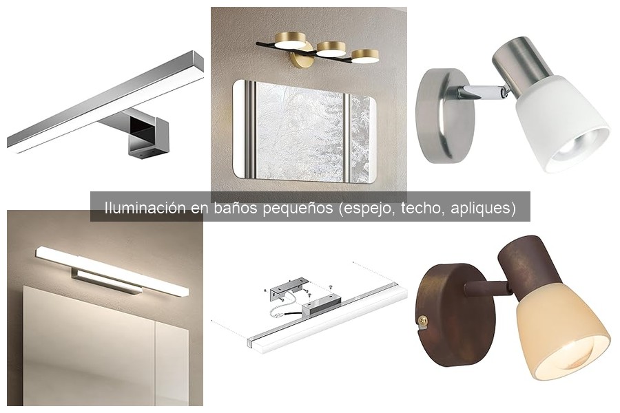 Cómo elegir el espejo iluminado ideal para baños pequeños