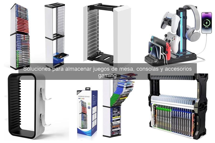 Cómo elegir el mejor estante para juegos de mesa y consolas