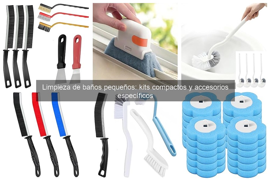 Cómo elegir el mejor kit de limpieza para baño pequeño