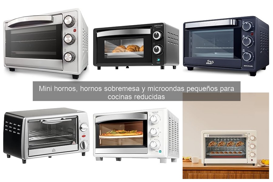 Cómo elegir el mejor microondas pequeño para cocinas reducidas