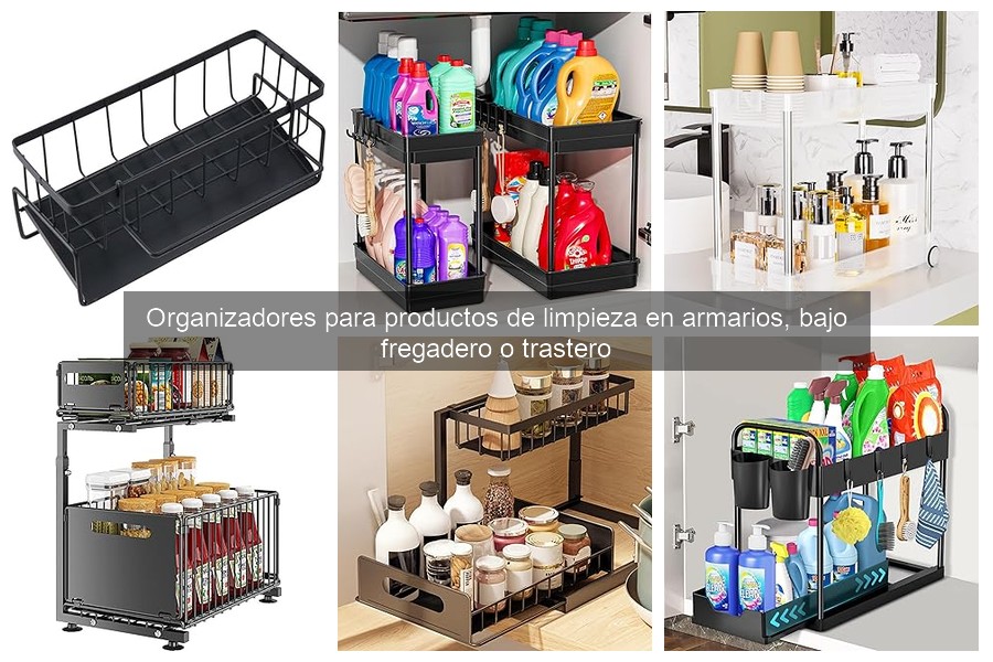 Cómo elegir el mejor organizador para productos de limpieza