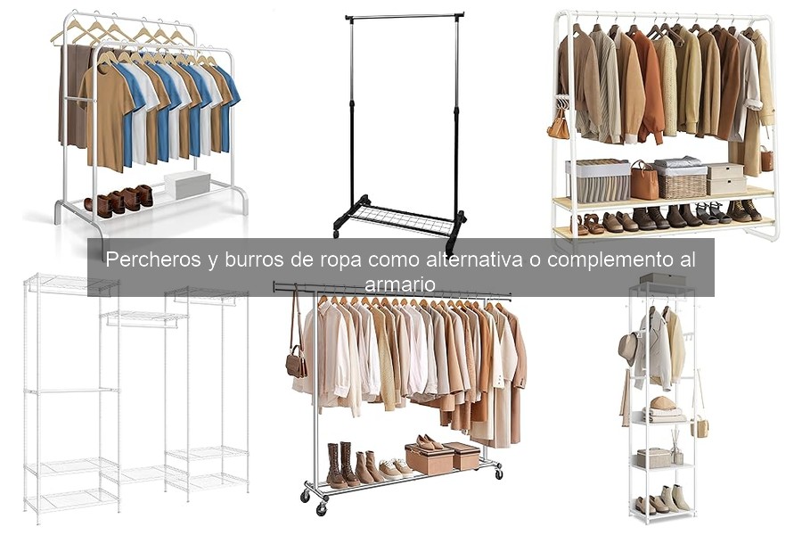 Cómo elegir el mejor perchero o burro de ropa