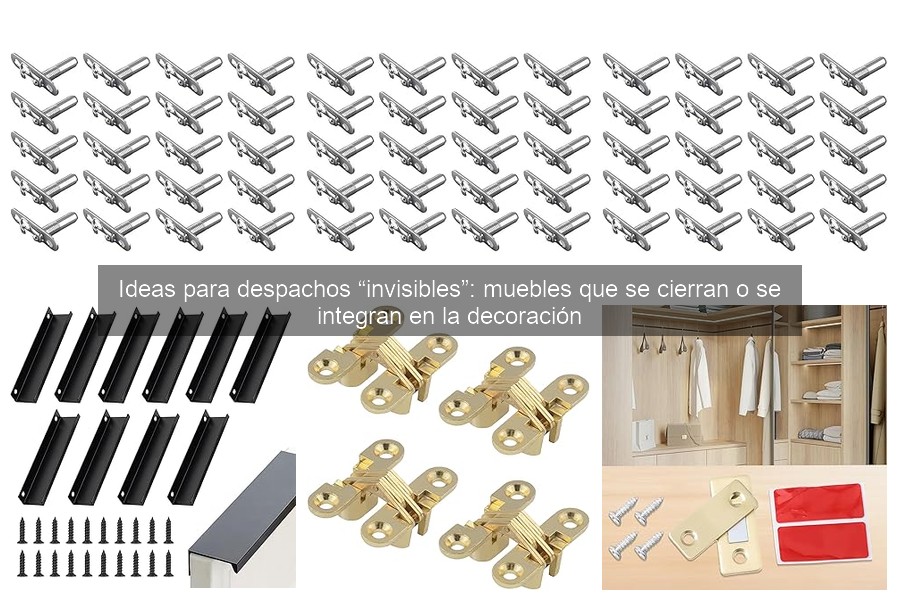 Cómo elegir el mueble ideal para un despacho invisible