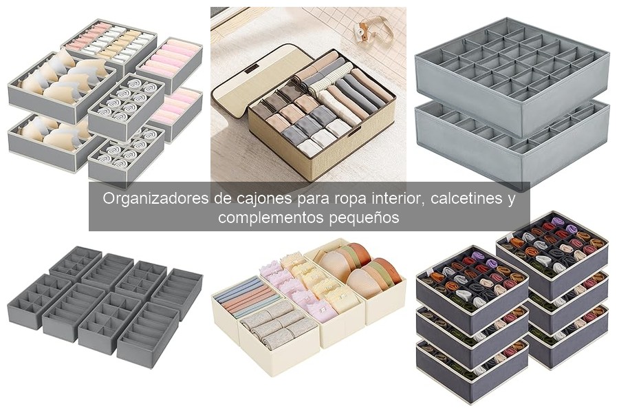 Cómo elegir el organizador de cajones adecuado para tu ropa